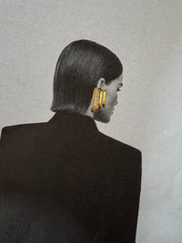 Golden Discipline Ατσάλινο Σκουλαρίκι