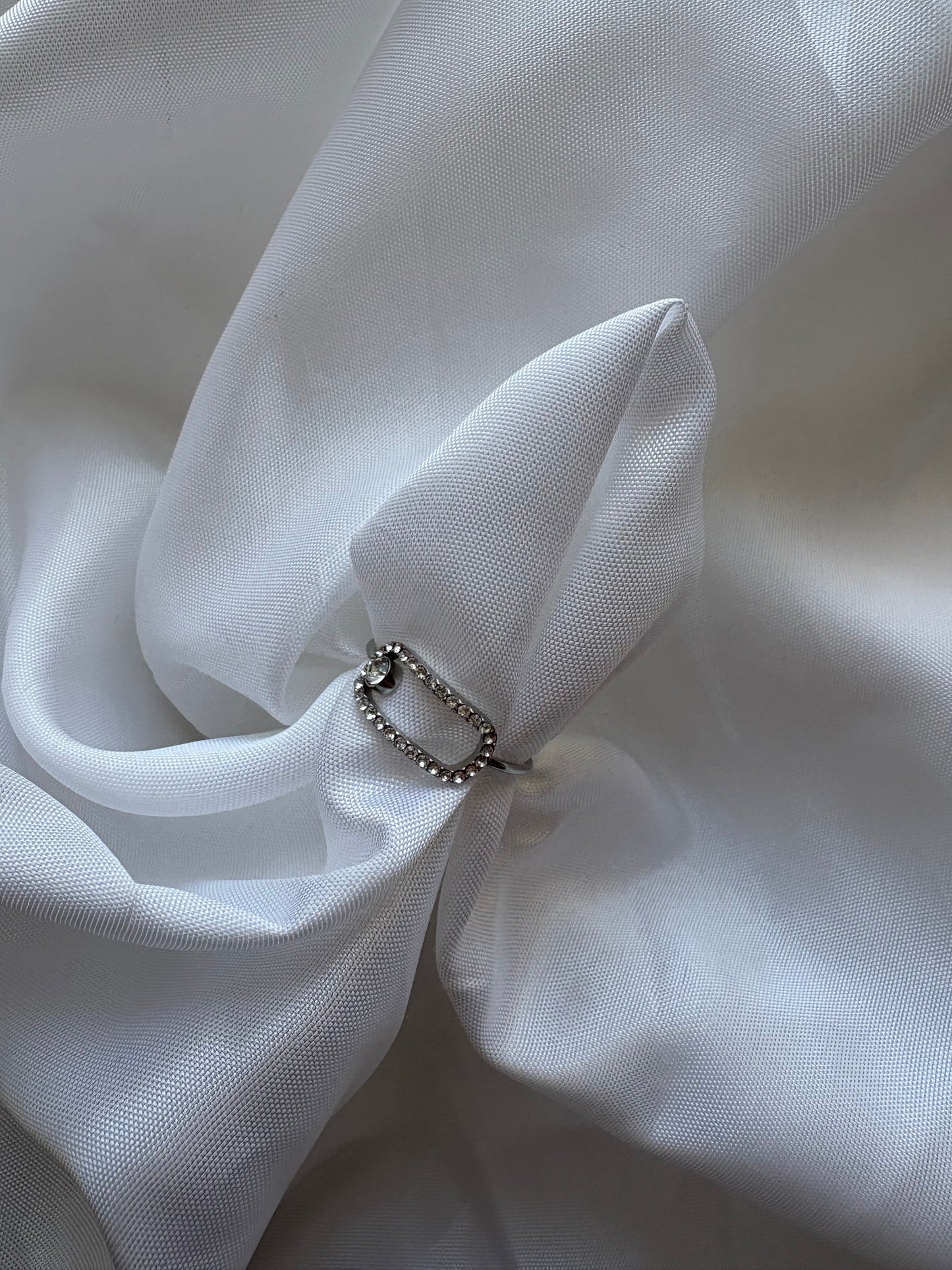 Timeless Sparkle Silver Ring