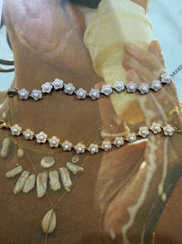 Kika's flower Bracelet -  Ατσάλινο Βραχιόλι
