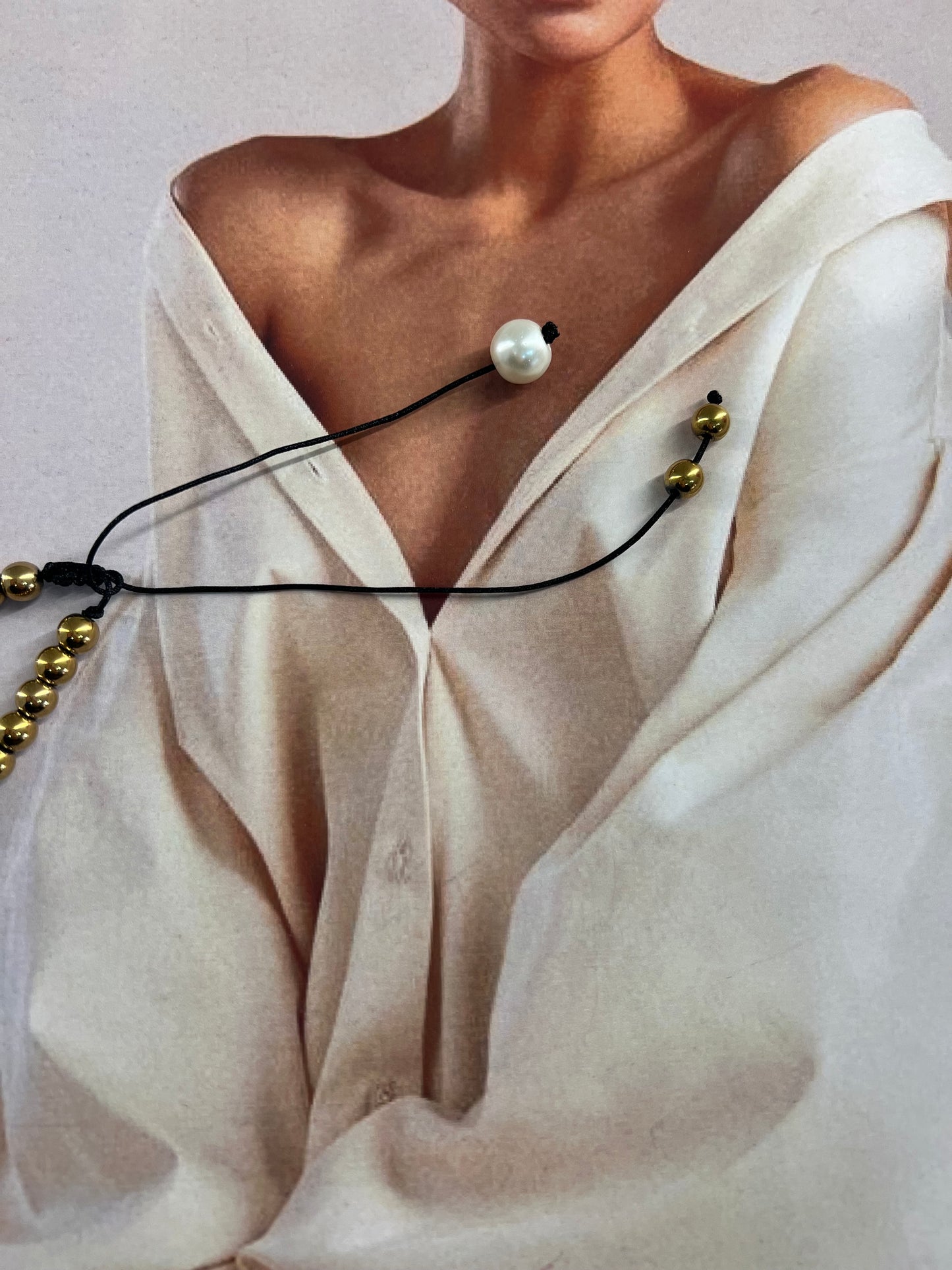 Golden Pearl – Χειροποίητα κοσμήματα by Pnoe