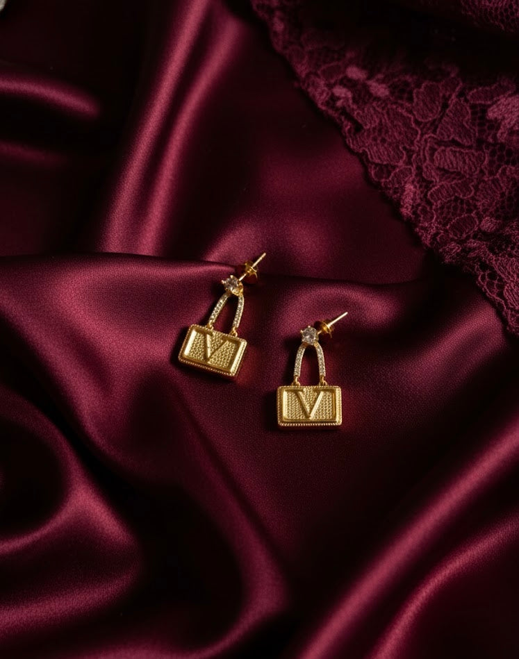 Frame Drops– σκουλαρίκια από ανθεκτικό ορείχαλκο