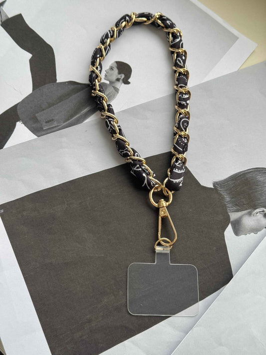 Bandana Silk - Phone Wristlet
