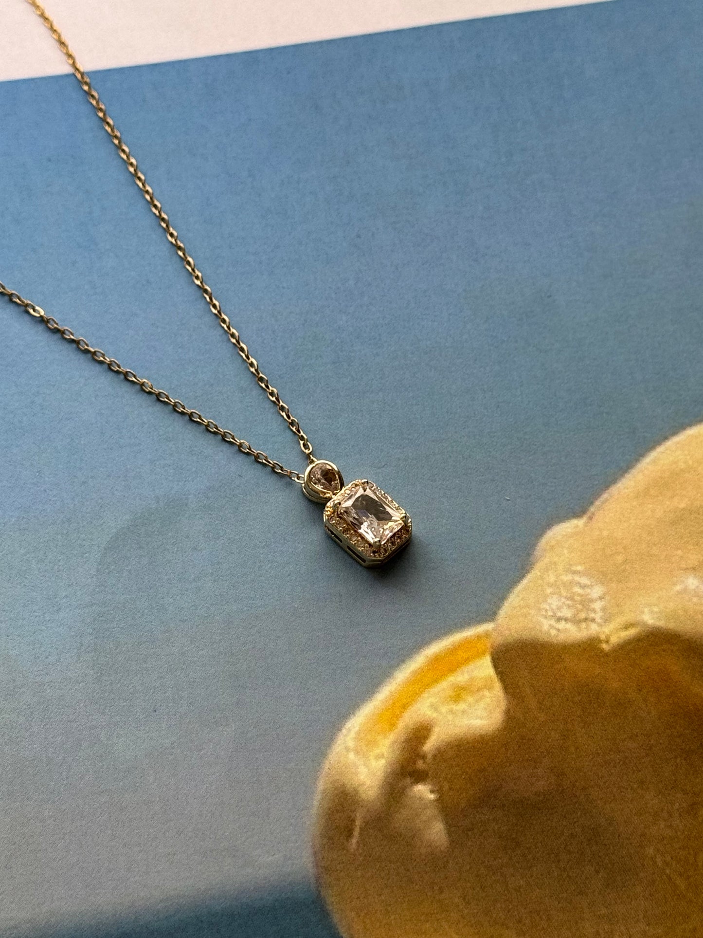 Rebel Pearl - κολιέ stainless steel