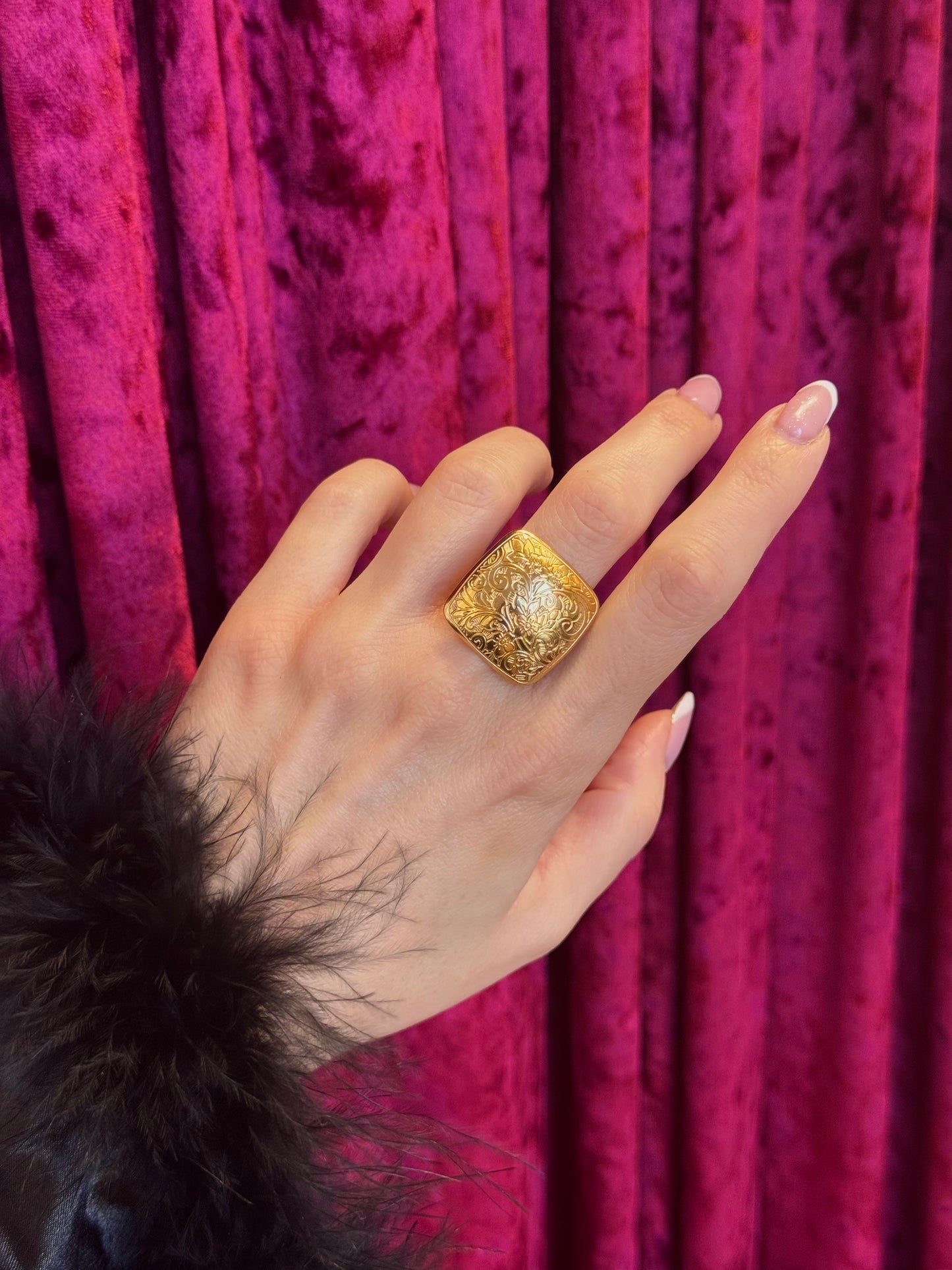 Royal Crest – δαχτυλίδι stainless steel