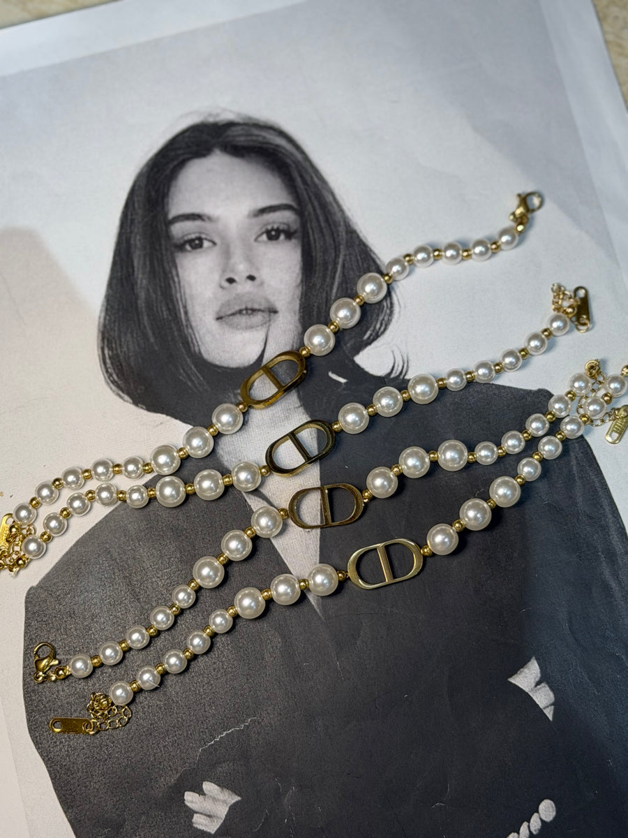 KIKA’S PEARL DYNASTY BRACELET ΑΤΣΑΛΙΝΟ