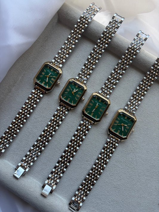 “Emerald Luxe“ ατσάλινο ρολόι