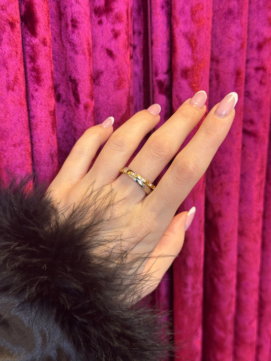 Glimmer Line – δαχτυλίδι stainless steel