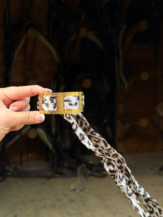 Roxy Leopard – χειροπέδα stainless steel