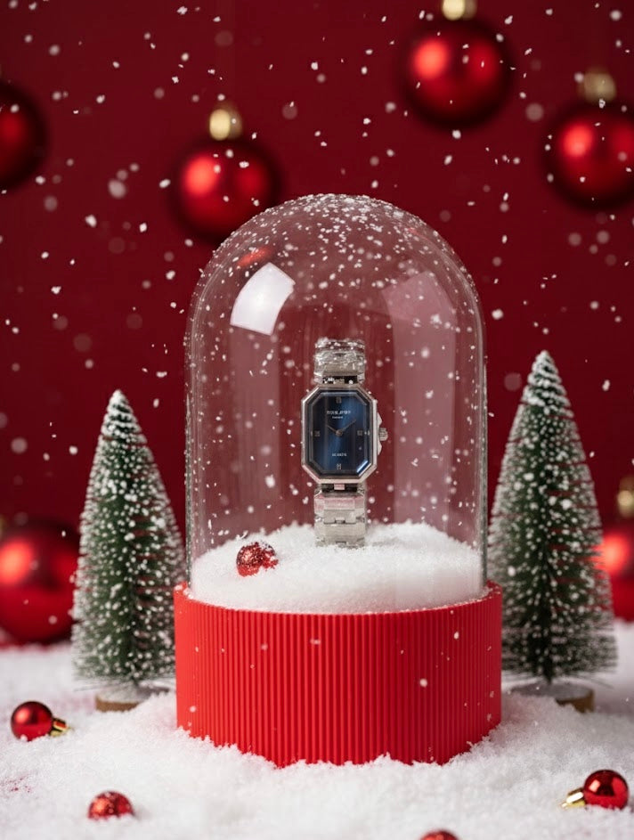 Navy Geo – ρολόι stainless steel