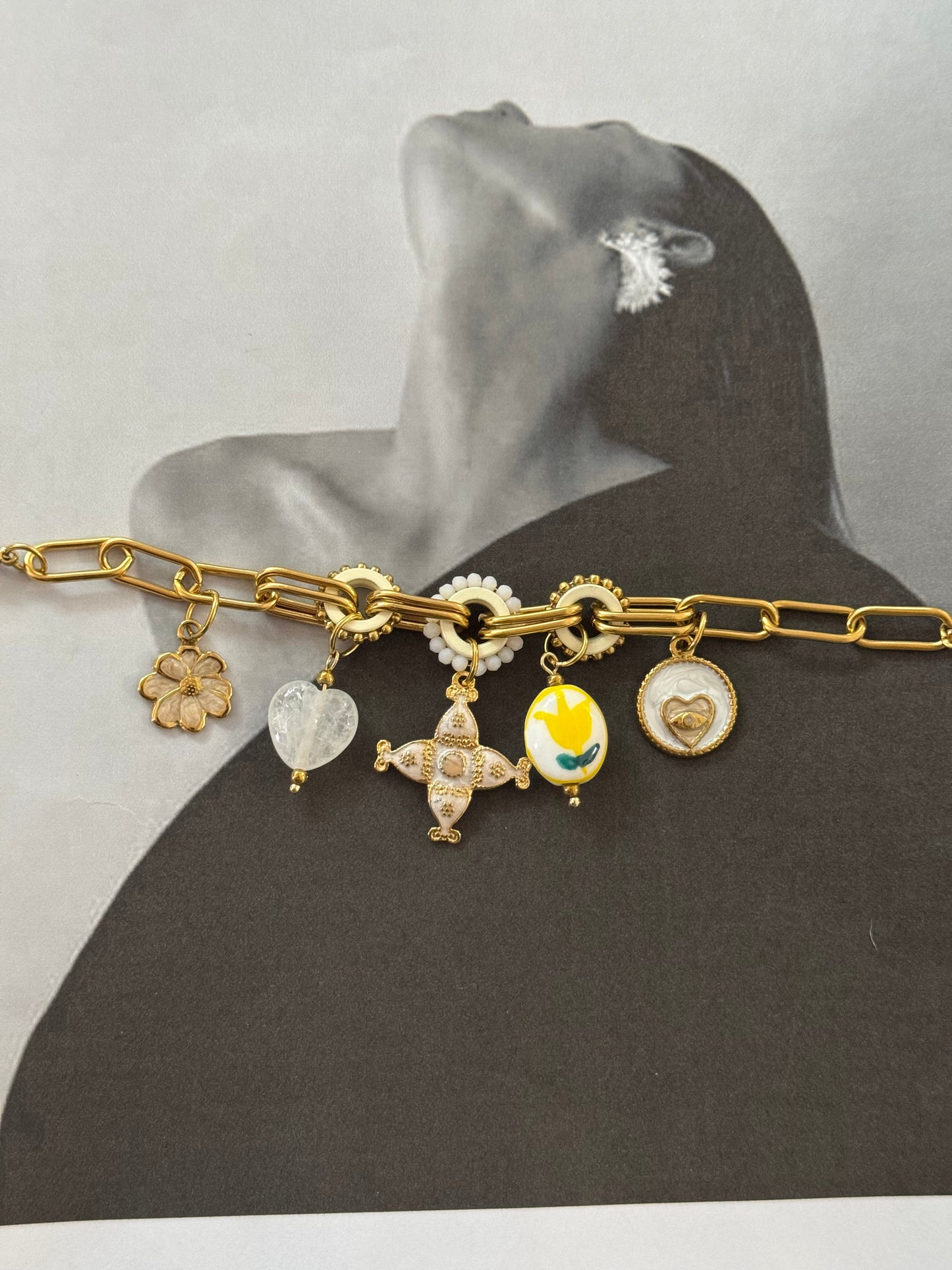 Antique Charms – βραχιόλι stainless steel