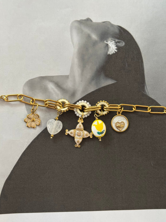 Antique Charms – βραχιόλι stainless steel