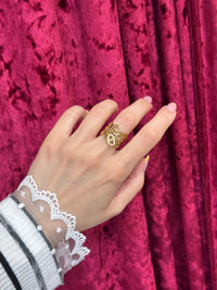 Lace Charm – δαχτυλίδι Stainless Steel