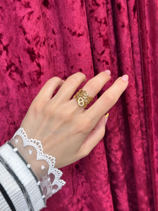 Lace Charm – δαχτυλίδι Stainless Steel