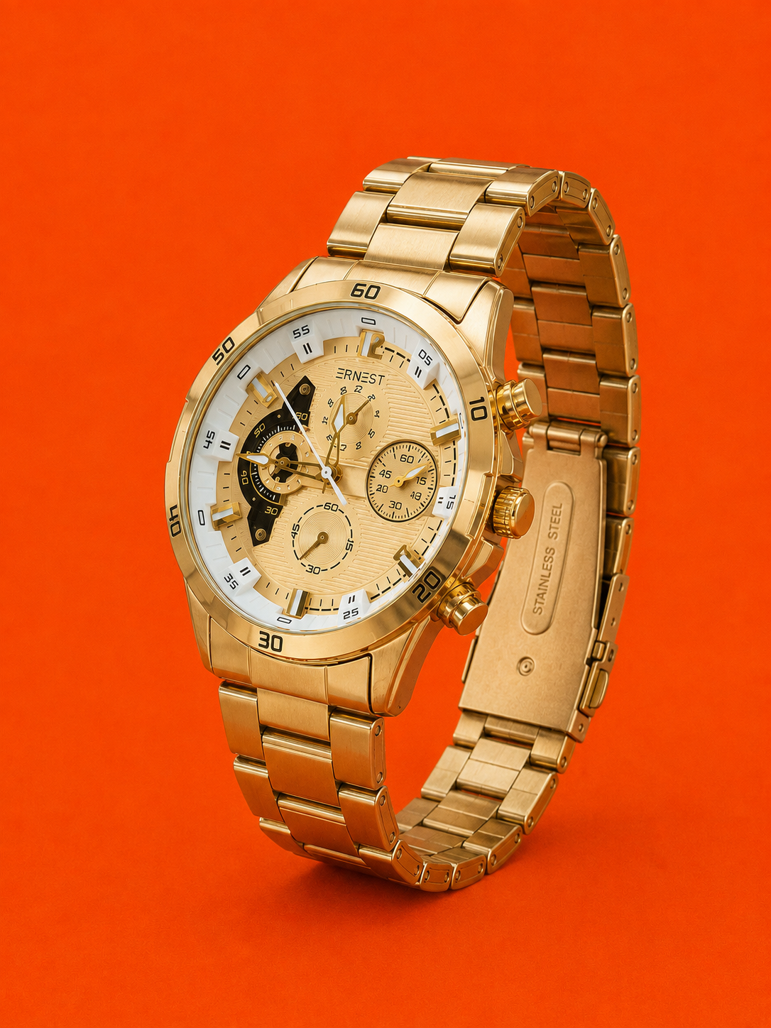 Ares Gold – Ανδρικό Ρολόι Stainless Steel