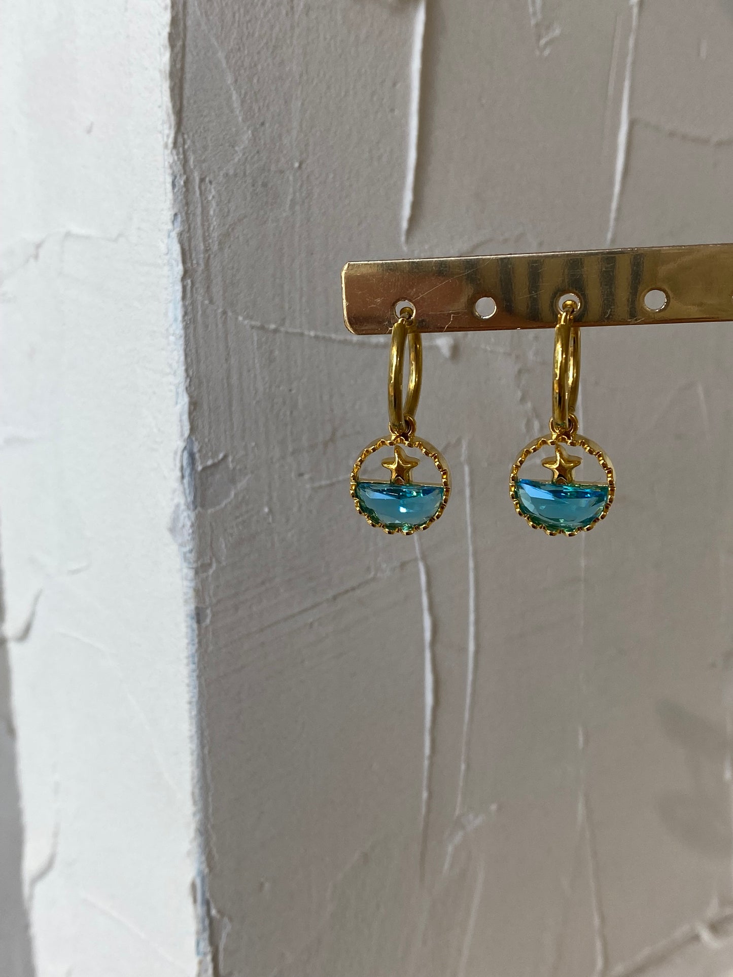 Aqua Star Hoops- Stainless Steel