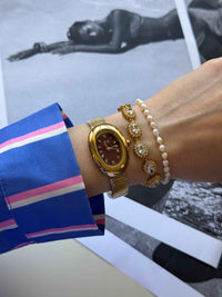 Burgundy Bangle – Γυναικείο Ρολόι Stainless Steel