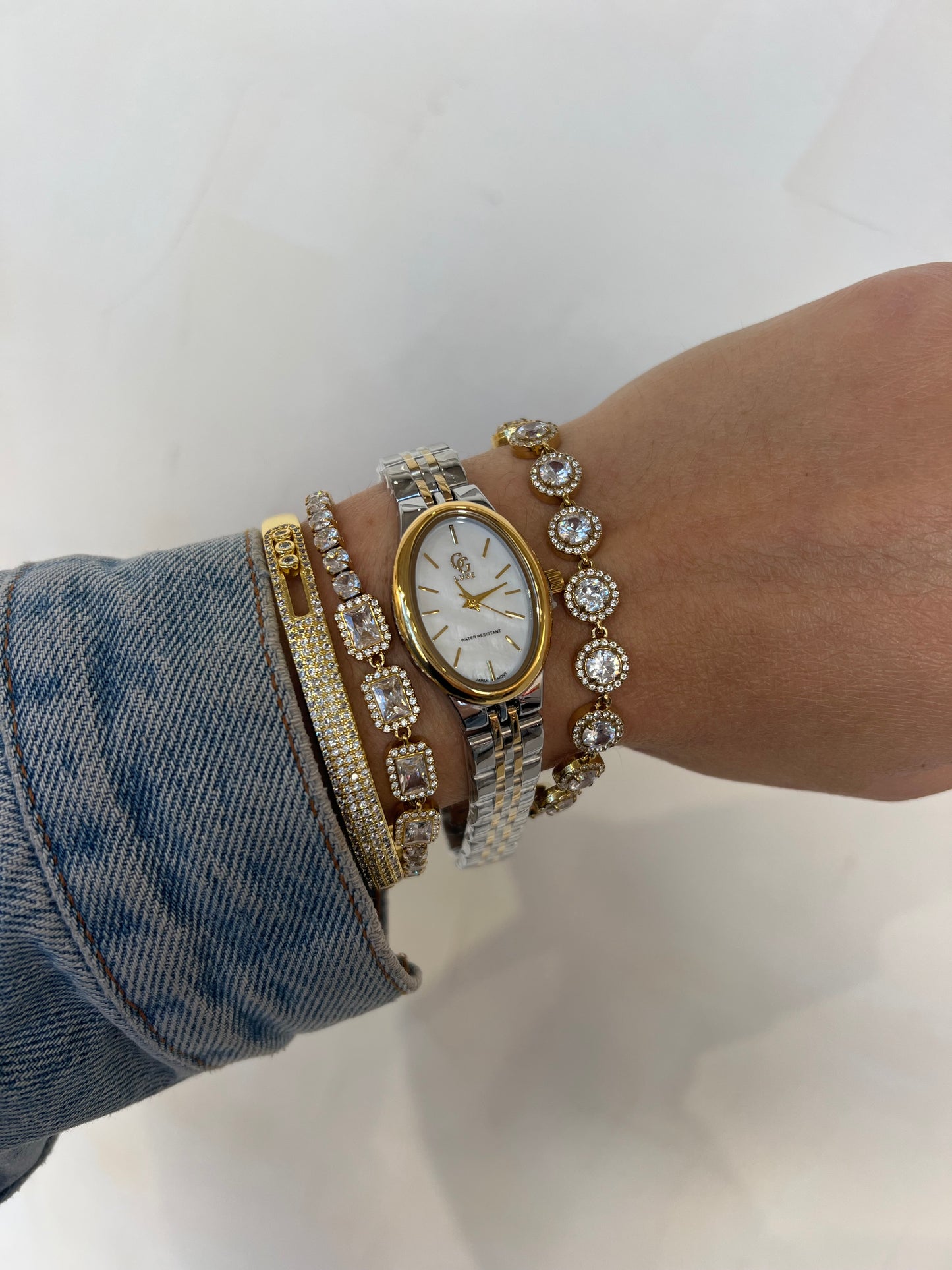 Snow Glow – ρολόι stainless steel luxury Christmas edition