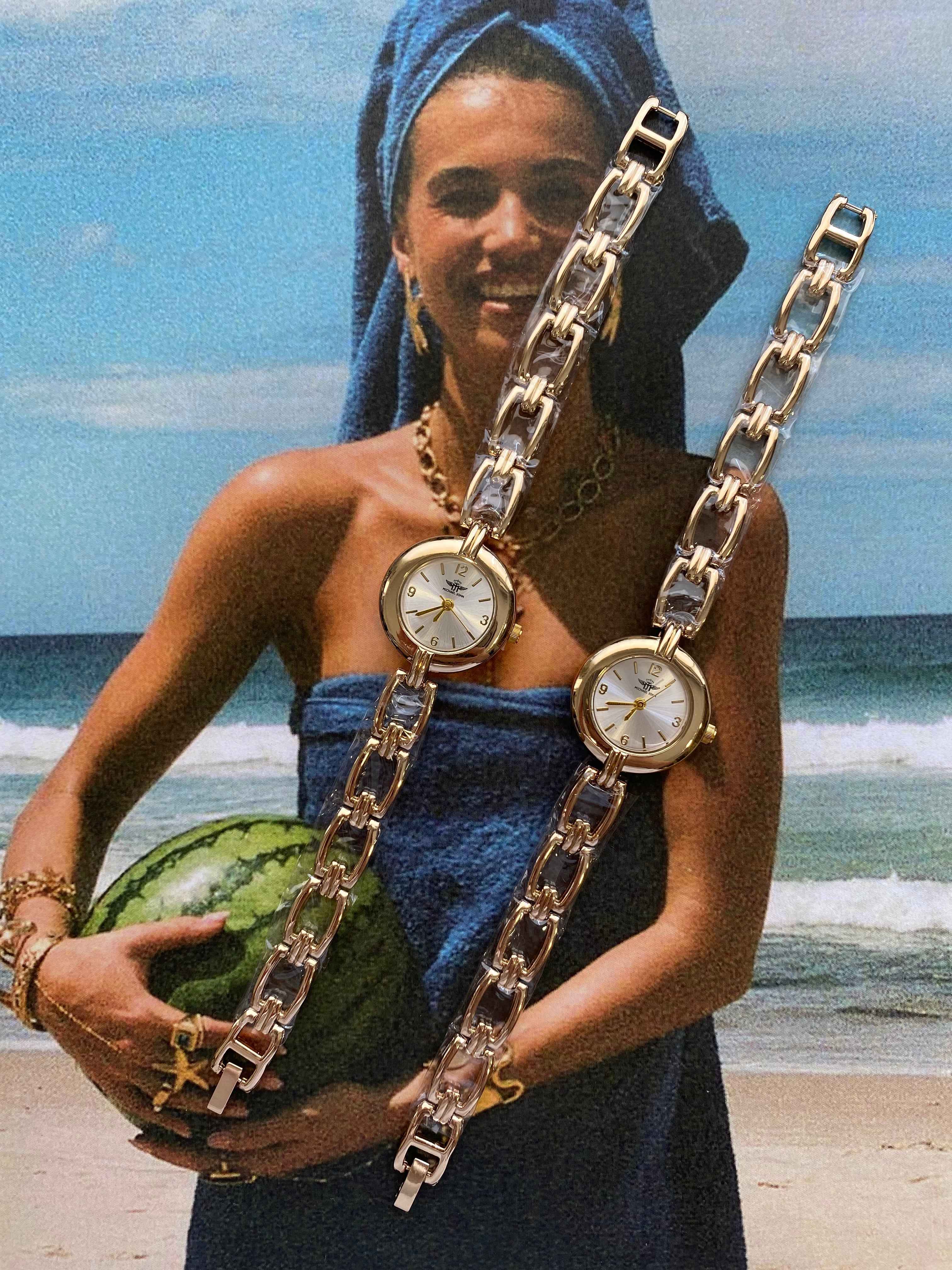 Sunset chain -Ρολόι από 100% Χειρουργικό ατσάλι ✨
