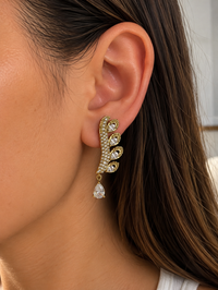 Aurelia Leaves Earrings ✨- Σκουλαρίκια Από Ανοξείδωτο Ατσάλι