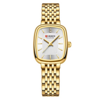 Ivory Luxe ✨ / Steel Watch Gold With White