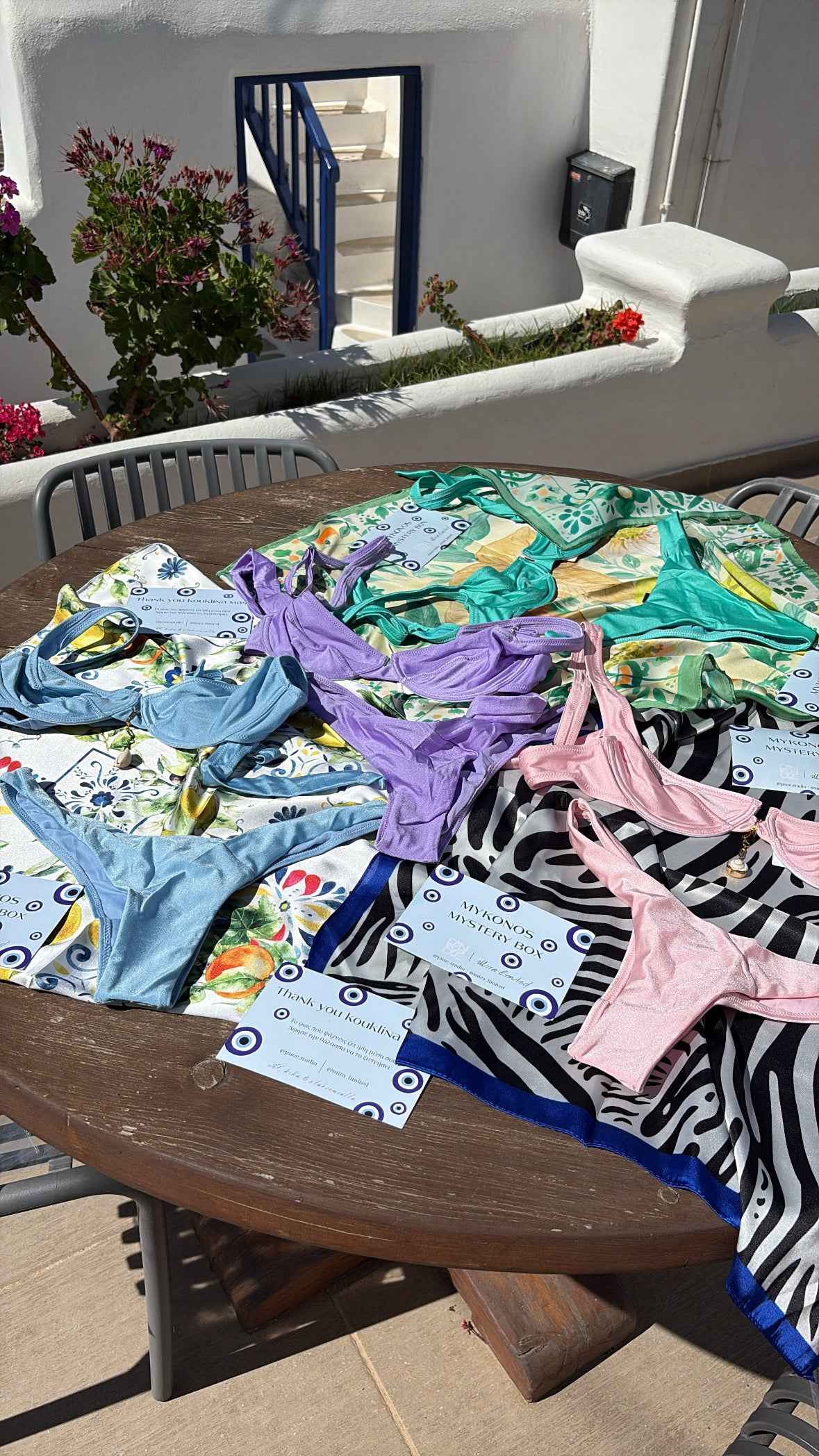 MYKONOS 🧿 MYSTERY BOX MIRA x PNOE
