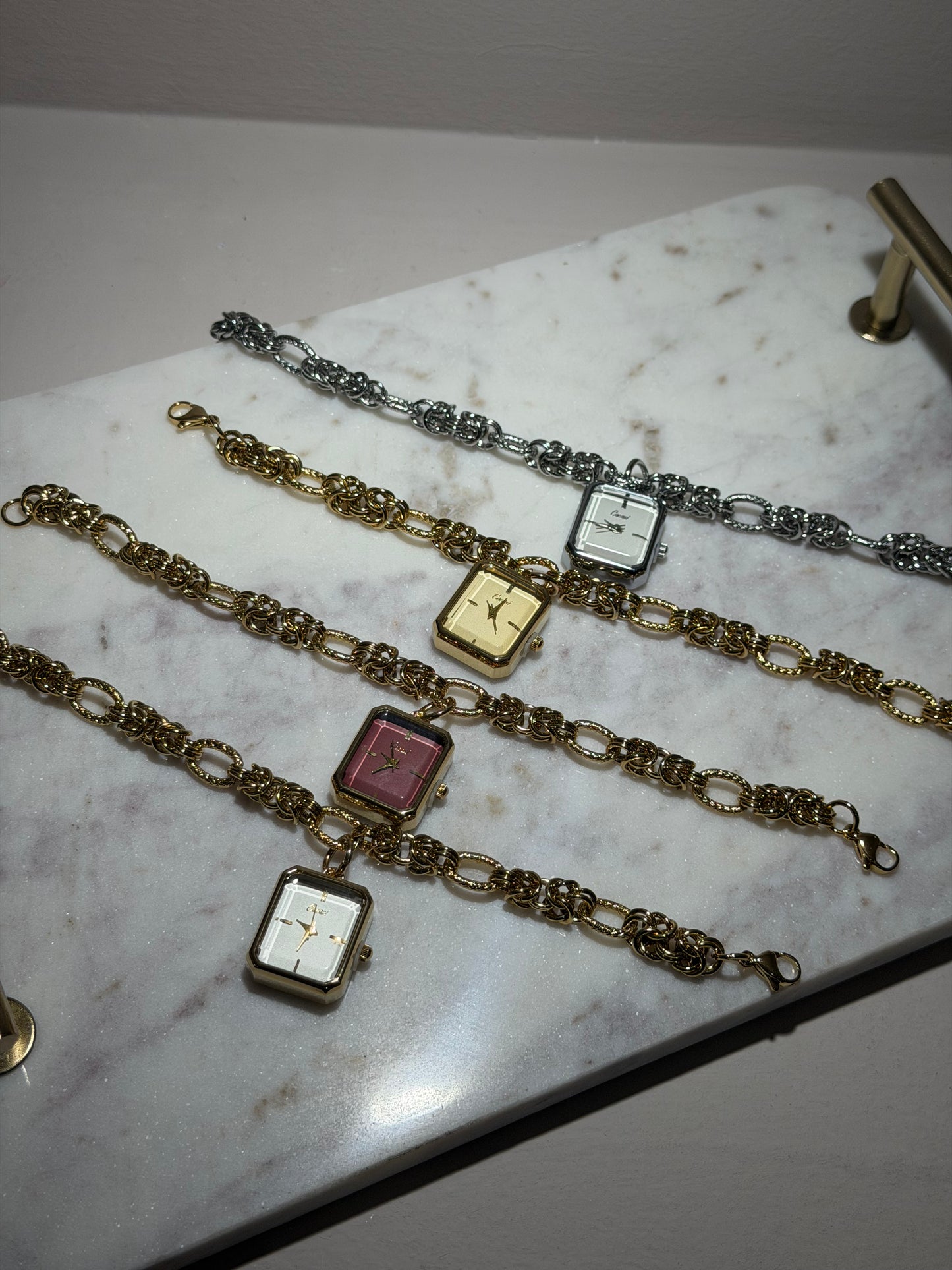 Saint Tropez Chain Watch / 100% χειρουργικό ατσάλι