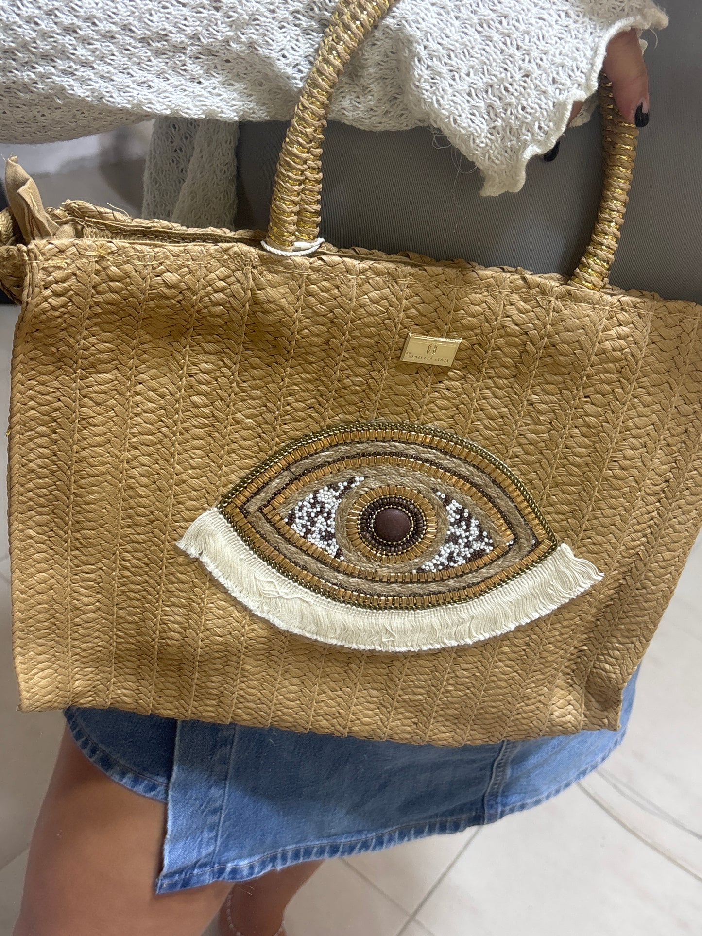 “Eyelet” bag