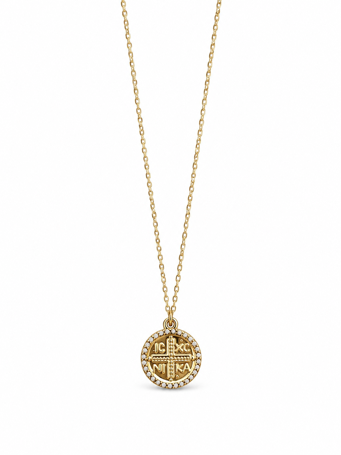 Empress Irene Medallion – Ατσάλινο Κολιέ 👑