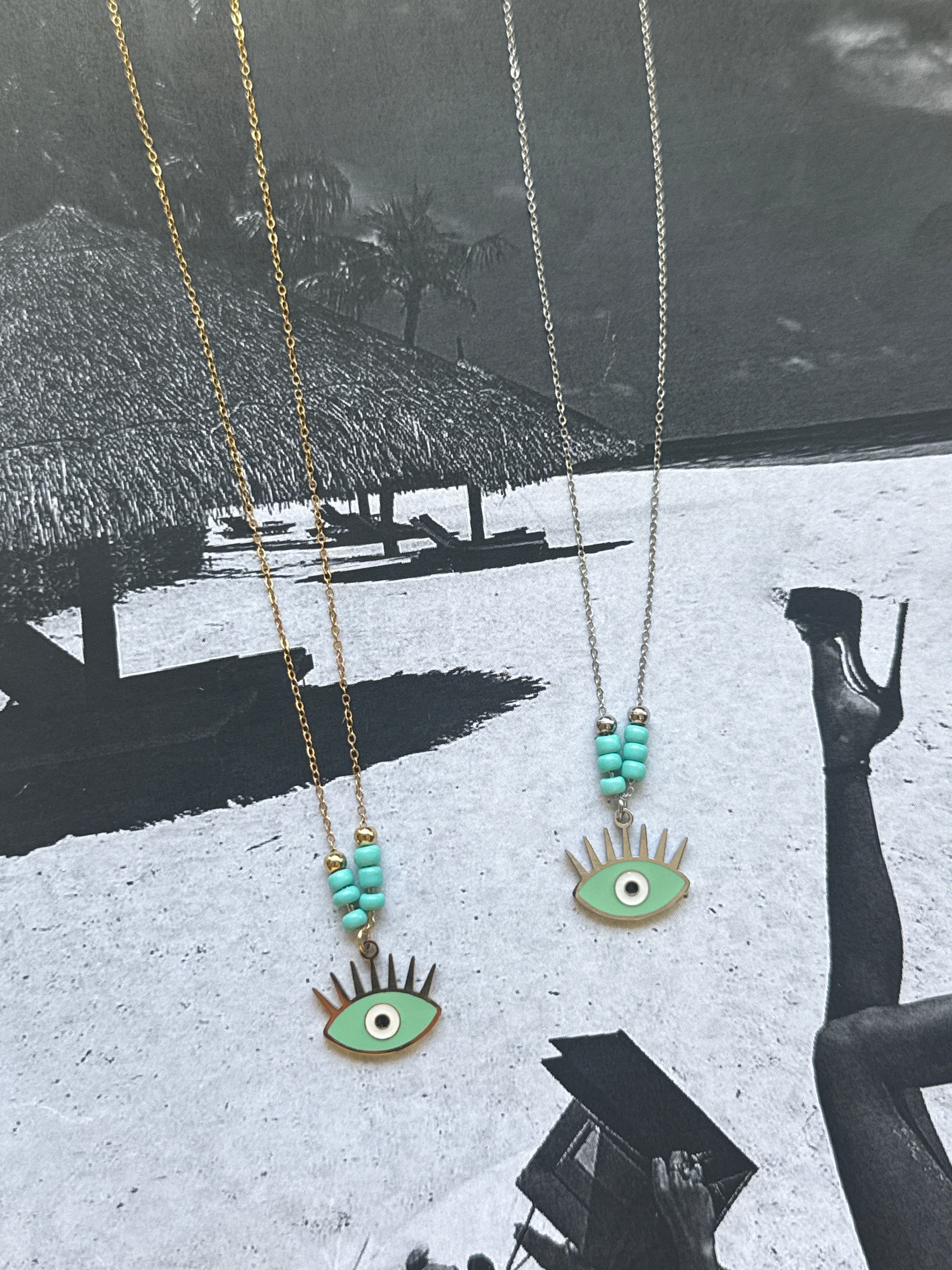 Eye necklace