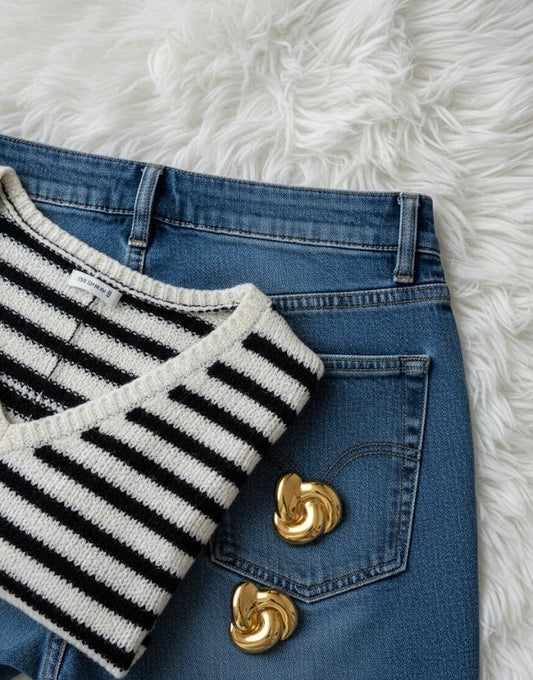 Melted Knot – Σκουλαρίκια Stainless Steel