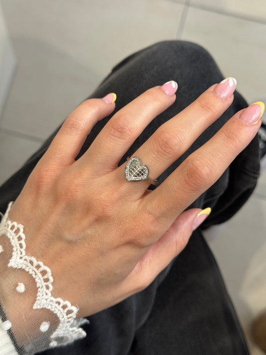 Lattice Love – δαχτυλίδι Stainless Steel