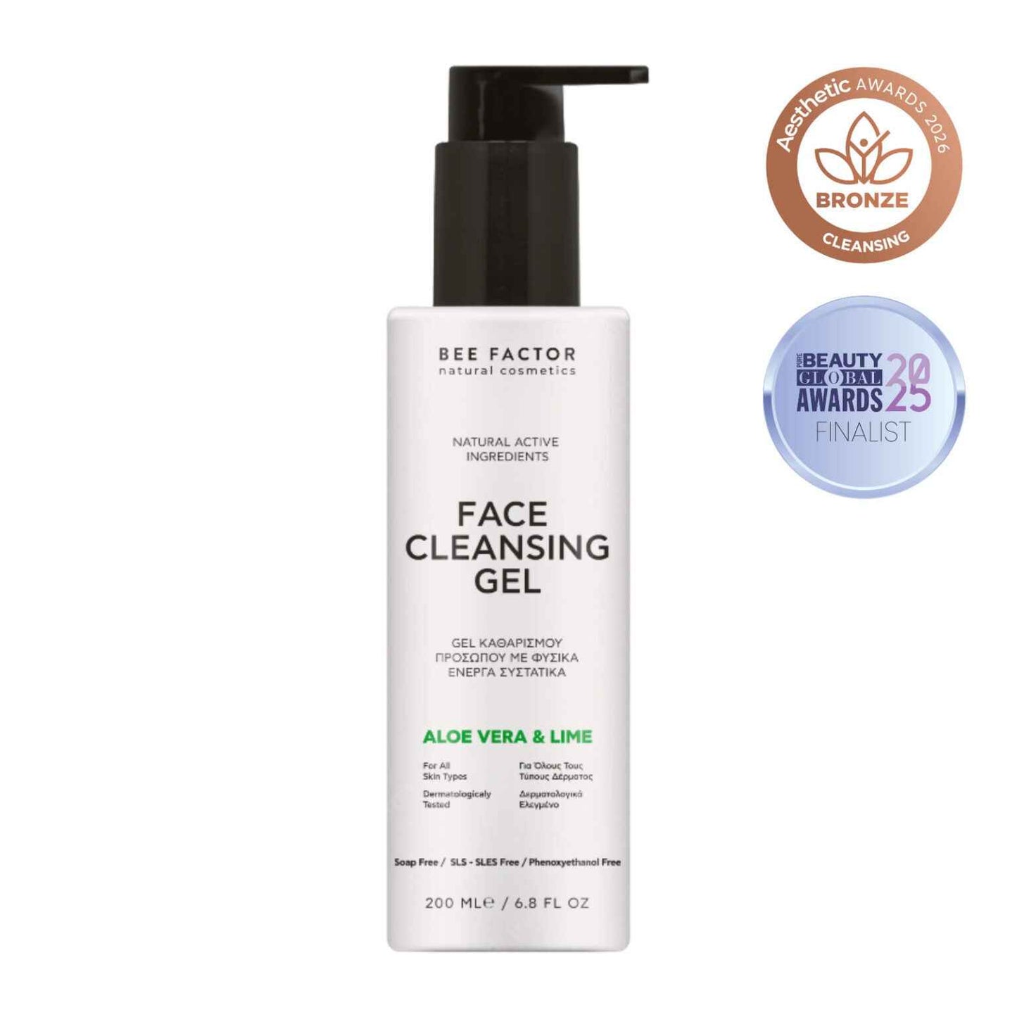 Cleansing Gel Gel Καθαρισμού για Πρόσωπο & Μάτια – 200ml BEE FACTOR RITUALS