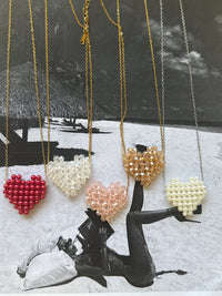 Heart rate necklace