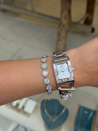 Silver Élise Watch - Ανθεκτικός Ορείχαλκος