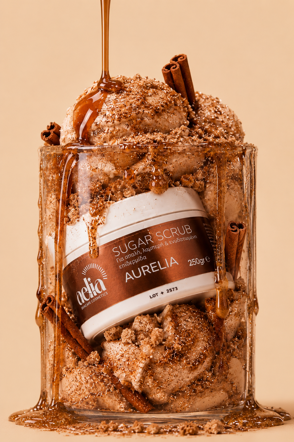 KIKA’S glitter bronze glow Rituals Sugar Scrub