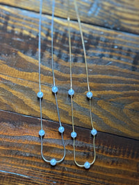 Pearl Bliss – stainless steel necklace