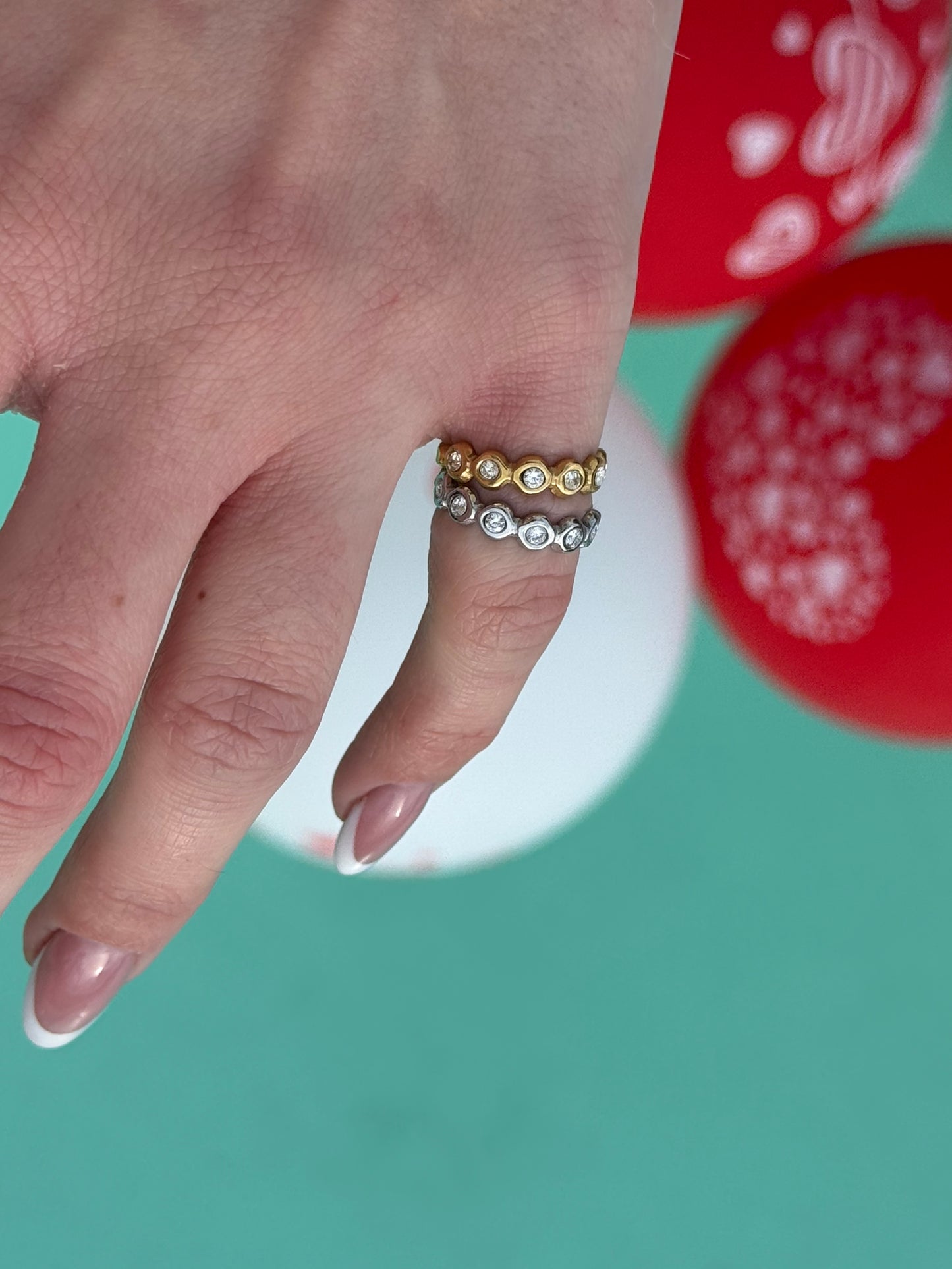 Icy Bubbles – δαχτυλίδι stainless steel