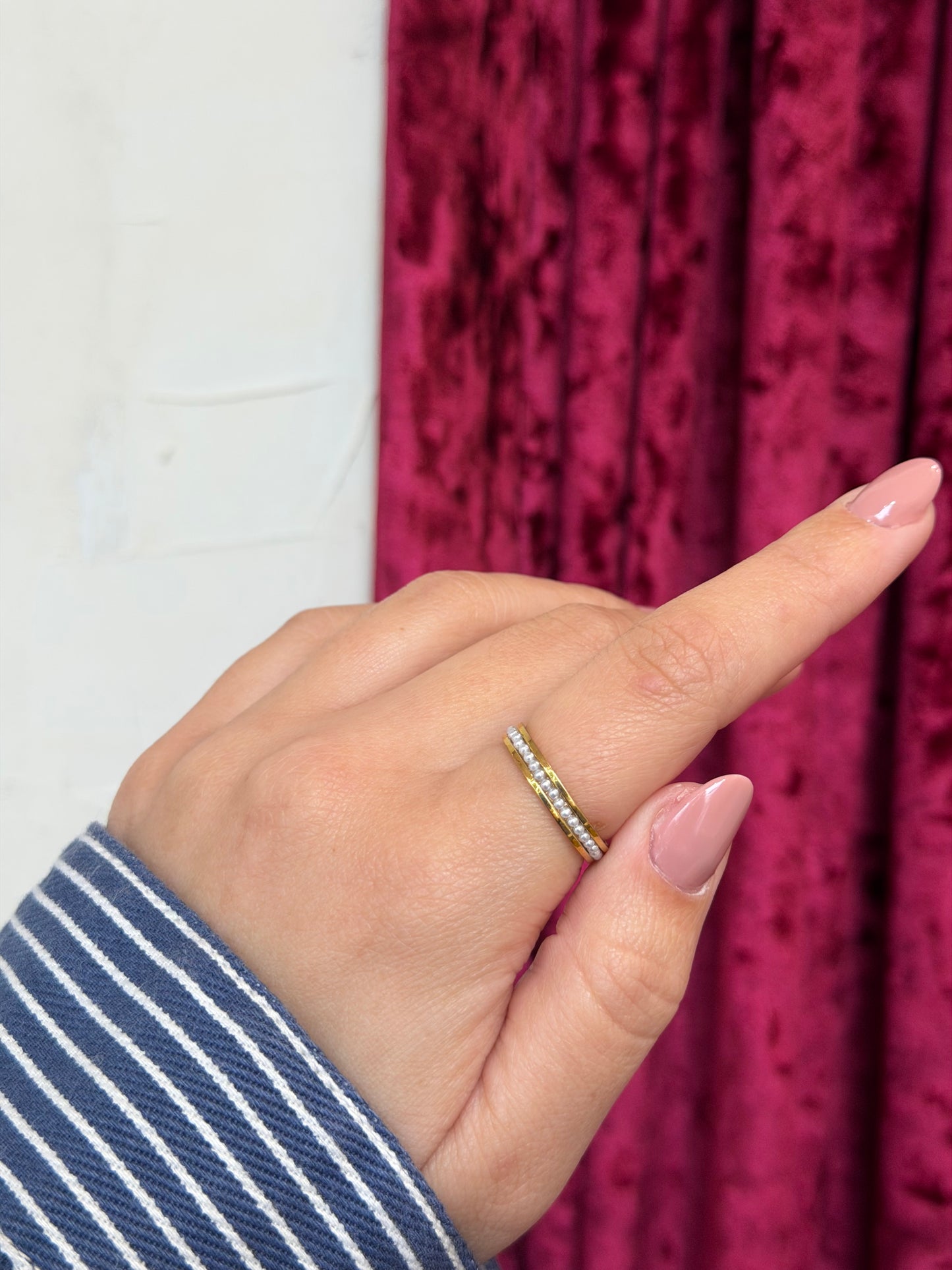 Eternity Spark Ring – Stainless Steel