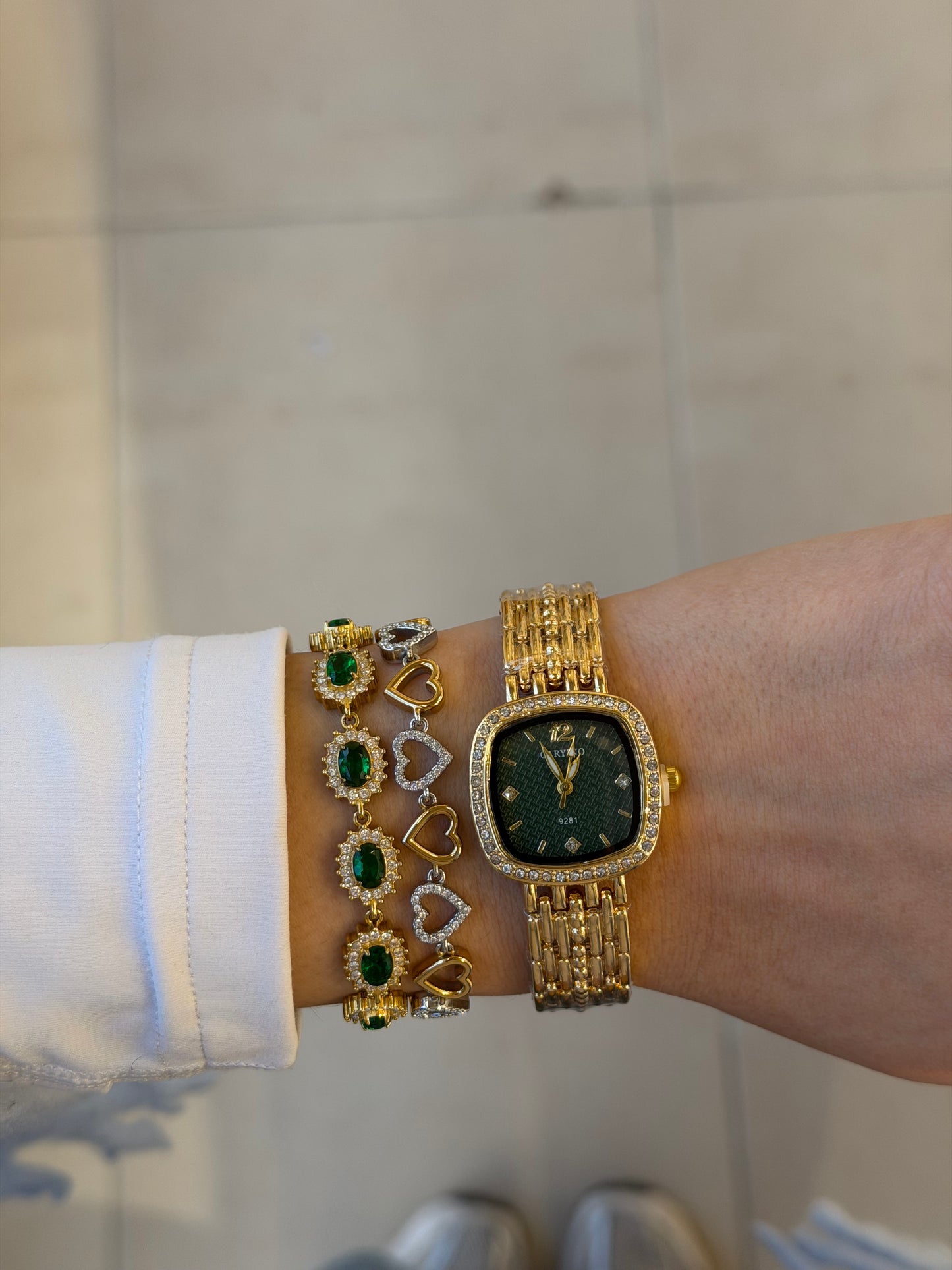 Verde Éclat-ρολόι stainless steel