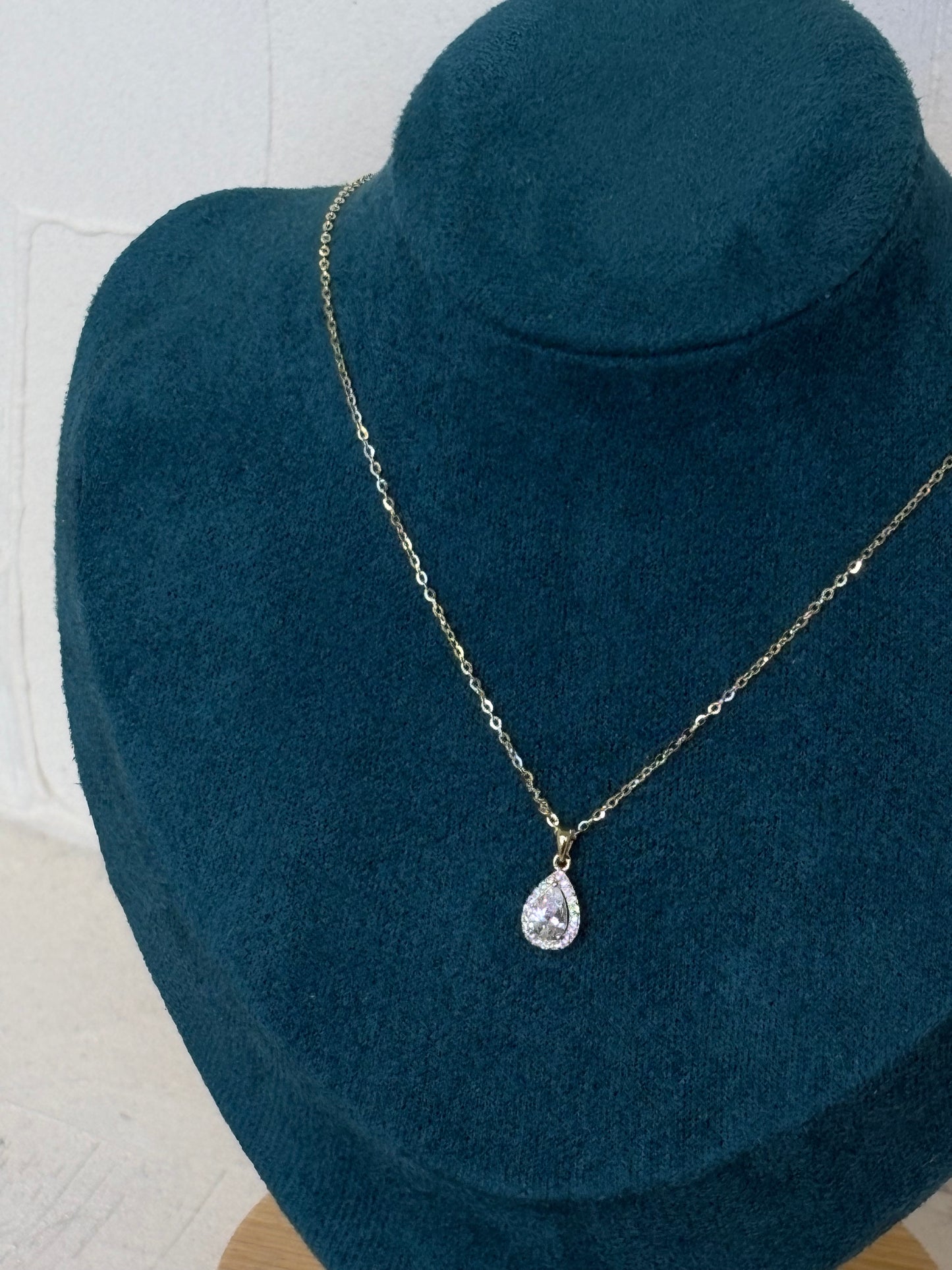 Tear Drop – κολιέ ασήμι 925