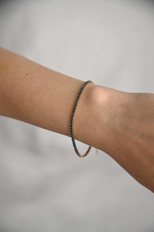 Tennis βραχιόλια πολύχρωμα