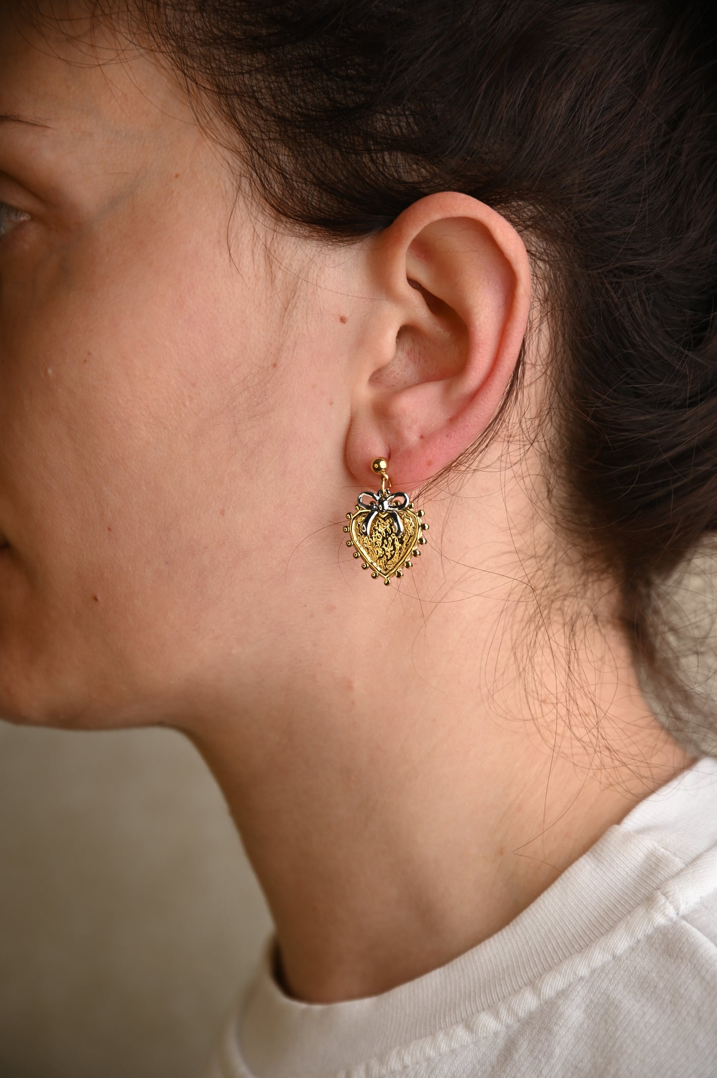 Σκουλαρίκι "Ιερή Καρδιά"