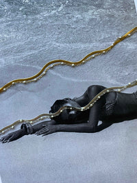 Pearl Wave” Ατσάλινη Αλυσίδα Ποδιού