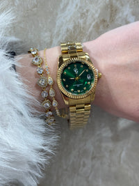 Emerald Dream (μεγάλο)- ρολόι stainless steel luxury