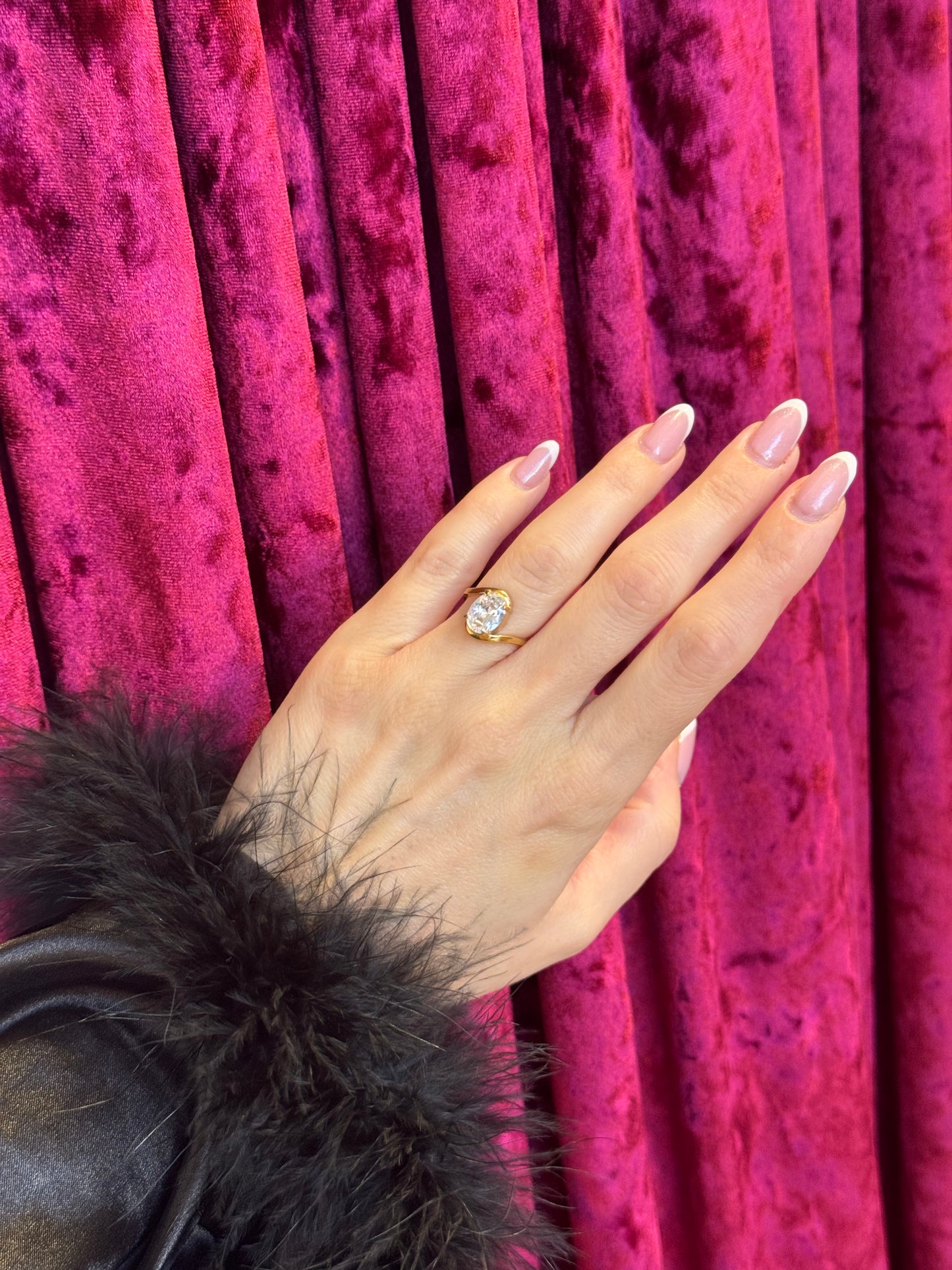 Oval Prestige – δαχτυλίδι stainless steel