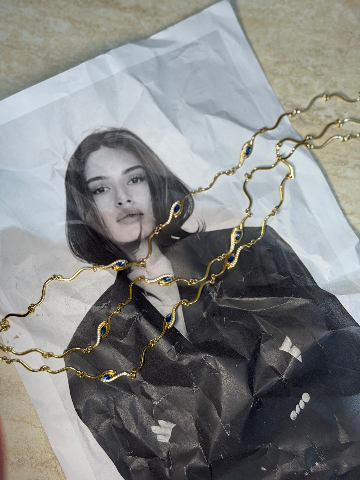 YIAYIA’S TREASURE NECKLACE ΑΤΣΑΛΙΝΟ ΚΟΛΙΕ