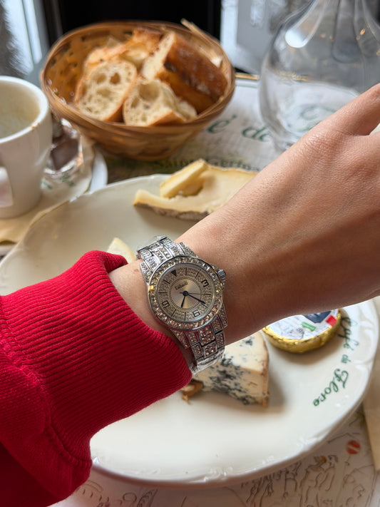 Diamond Glare – ρολόι 100% ατσάλινο