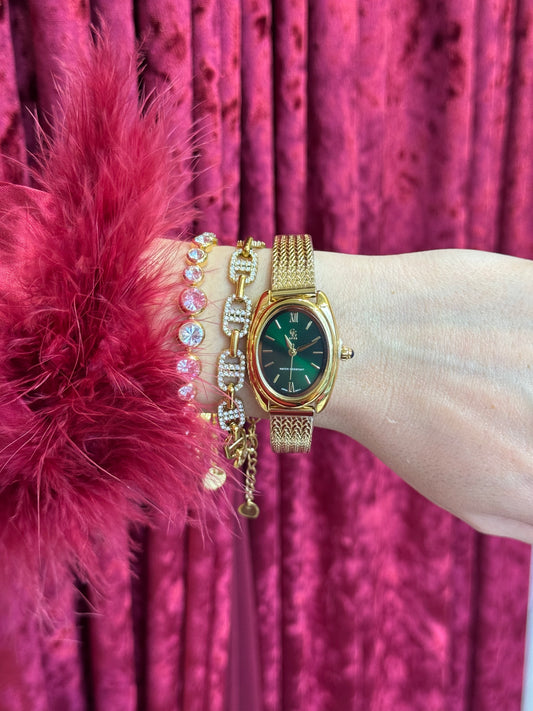 Emerald Eve – ρολόι stainless steel luxury Christmas edition