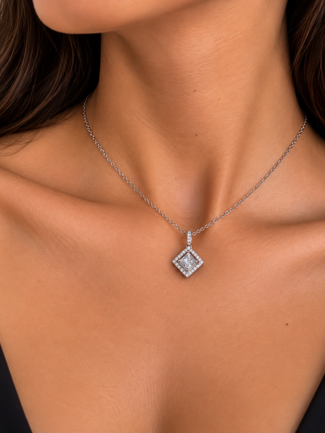 ÉTOILE DIAMOND NECKLACE ✨ - Κολιέ Από Ανοξείδωτο Ατσάλι