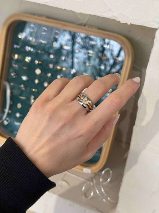 Triple Core Stack – δαχτυλίδι stainless steel